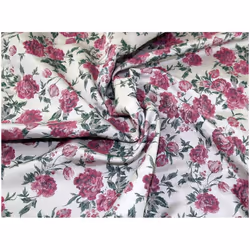 Minerva Mary Rose Woven Brocade Fabric Pink - per metre