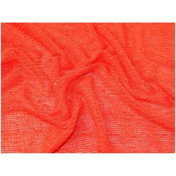 Minerva Sequin Lace Fabric - per metre - Tomato