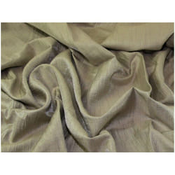 Minerva Crinkle Shirting Fabric Stone - per metre