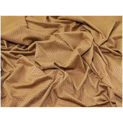 Minerva Faux Suede Stretch Knit Fabric Tan - per metre