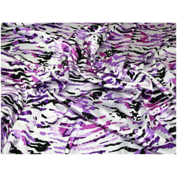 Minerva Crinkle Satin - per metre - Purple