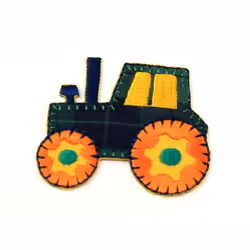 Truck Patch Motif Green/Navy - each