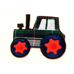 Truck Patch Motif  Green/White - each