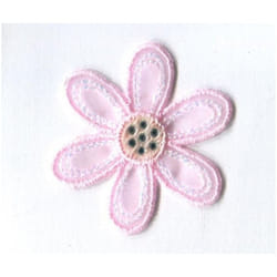Flower Patch Motif  Pink - each