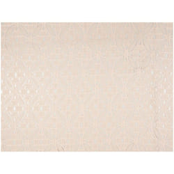 Minerva Stretch Lace Fabric Light Salmon - per metre