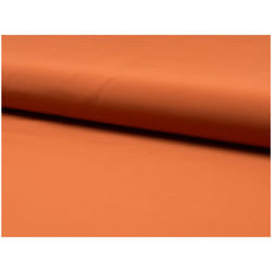 Minerva Polycotton Memory Raincoat Coating - per metre - Dusty Orange