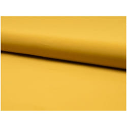Minerva Polycotton Memory Raincoat Coating - per metre - Ochre