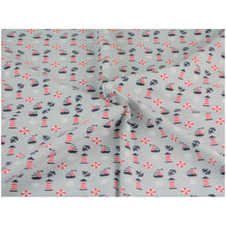 Minerva Cotton Jersey Stretch Knit Fabric Light Grey - per metre