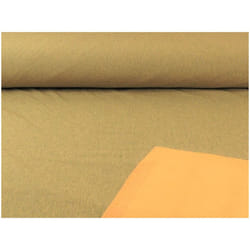 Minerva Melange Stretch Woven Soft Shell Coating Fabric Ochre - per metre