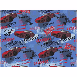 Minerva Loop Back French Terry Stretch Knit Fabric Cobalt Blue - per metre