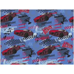 Minerva Loop Back French Terry Stretch Knit Fabric Cobalt Blue - per metre