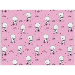 Minerva Cotton Jersey Stretch Knit Fabric Light Pink - per metre