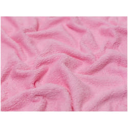 Minerva Core Range Luxury Cotton Towelling - per metre - Rose Pink