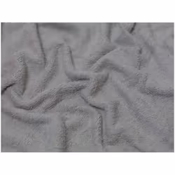 Minerva Core Range Luxury Cotton Towelling - per metre - Silver Grey