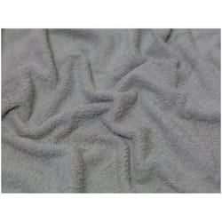 Minerva Core Range Luxury Cotton Towelling - per metre - Silver Grey