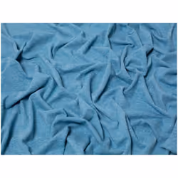 Minerva Melange Cotton Jersey Stretch Knit - per metre - Petrol
