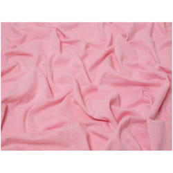 Minerva Melange Cotton Jersey Stretch Knit - per metre - Soft Pink
