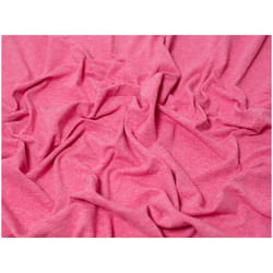 Minerva Melange Cotton Jersey Stretch Knit - per metre - Sugar Pink