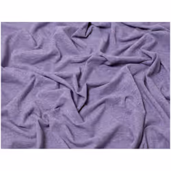 Minerva Melange Cotton Jersey Stretch Knit - per metre - Heather