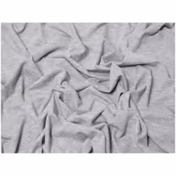 Minerva Melange Cotton Jersey Stretch Knit - per metre - Cloud Grey