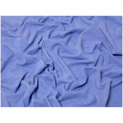 Minerva Melange Cotton Jersey Stretch Knit - per metre - Heather Blue