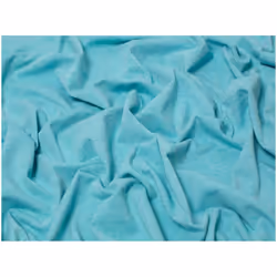 Minerva Melange Cotton Jersey Stretch Knit - per metre - Robins Egg