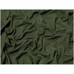 Minerva Melange Cotton Jersey Stretch Knit - per metre - Dark Olive