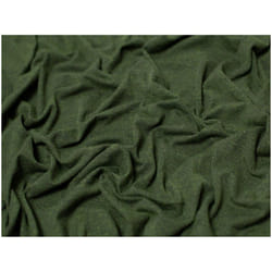 Minerva Melange Cotton Jersey Stretch Knit - per metre - Dark Olive