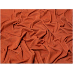 Minerva Melange Cotton Jersey Stretch Knit - per metre - Cinder