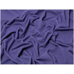 Minerva Melange Cotton Jersey Stretch Knit - per metre - Dark Grape