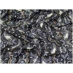 Minerva Viscose Twill Fabric Brown - per metre