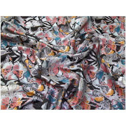 Minerva Woven Brocade Fabric Teal - per metre