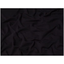 Minerva Heavy Cotton Jersey Stretch Knit - per metre - Black