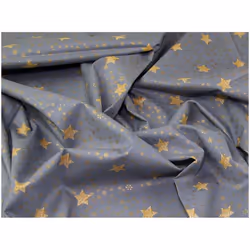 Minerva 100% Cotton Fabric Grey - per metre