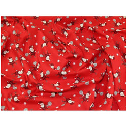Minerva 100% Cotton Fabric Red - per metre
