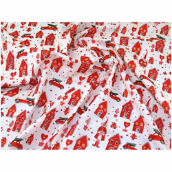 Minerva 100% Cotton Fabric Ivory - per metre