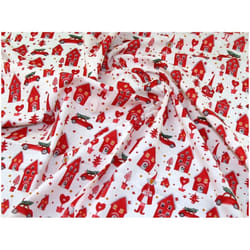 Minerva 100% Cotton Fabric Ivory - per metre