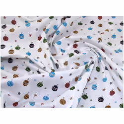Minerva 100% Cotton Fabric White - per metre