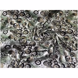 Minerva 100% Cotton Poplin Fabric Green - per metre
