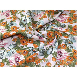 Minerva Cotton Canvas Fabric Pink - per metre
