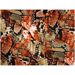 Minerva Viscose Twill Fabric Orange - per metre