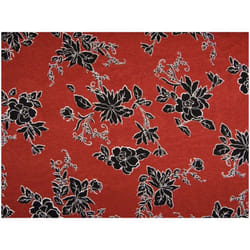 Minerva Viscose Jersey Stretch Knit Fabric Rust - per metre