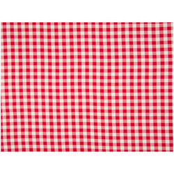 Minerva Viscose Challis Fabric Red - per metre