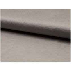 Minerva Embossed Faux Suede Fabric Mud - per metre
