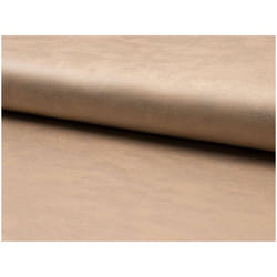 Minerva Foil Stretch Woven Faux Suede Fabric Camel - per metre