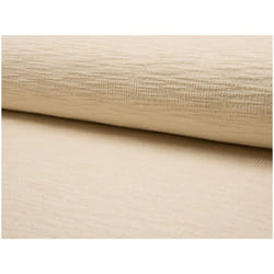 Minerva Textured Stretch Knit Fabric Cream - per metre