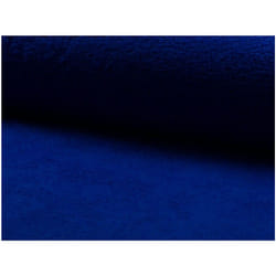Minerva Textured Faux Fur Fabric Royal Blue - per metre