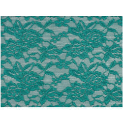 Minerva Claudia Lace Fabric Ocean - per metre