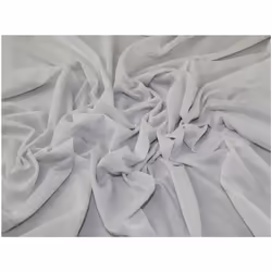 Minerva Lurex Sweater Knit Stretch Fabric Silver - per metre
