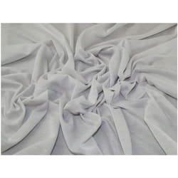Minerva Lurex Sweater Knit Stretch Fabric Silver - per metre